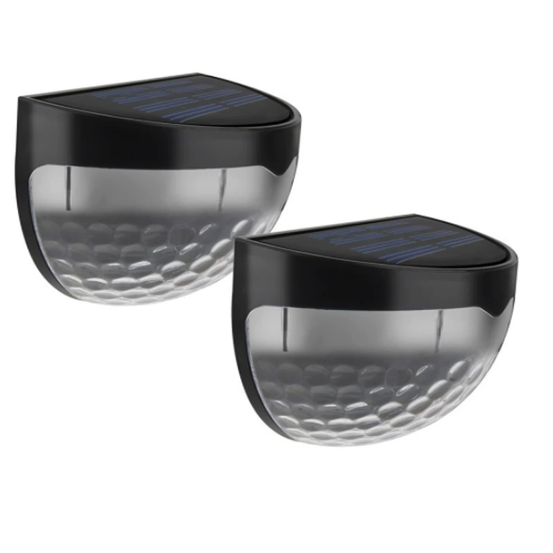 LED-встроенные водораздельные ступени уличные водостойкие солнечные светильники для забора, беседки, бра-установка