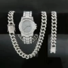 Multi-diamond set silver (no box