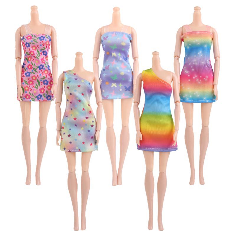 New Cross-Border 30cm Barbie Doll Clothes Dress Accessories Clothing Casual Skirt Girl Toy Accessories