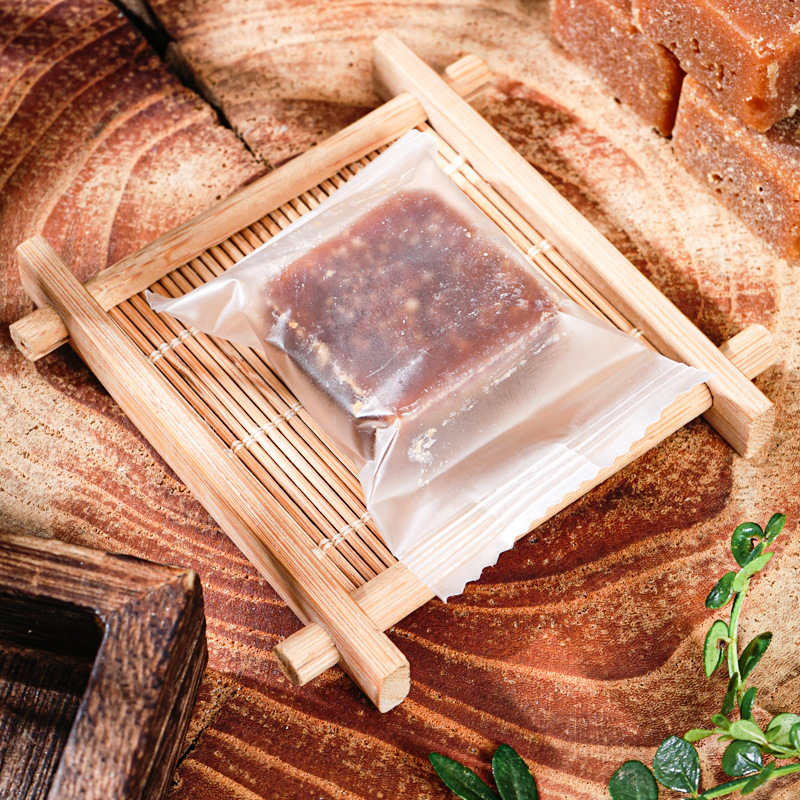 Yunnan Handmade Brown Sugar Blocks Traditional Cane Sugar 500g Jar Individually Wrapped specifications