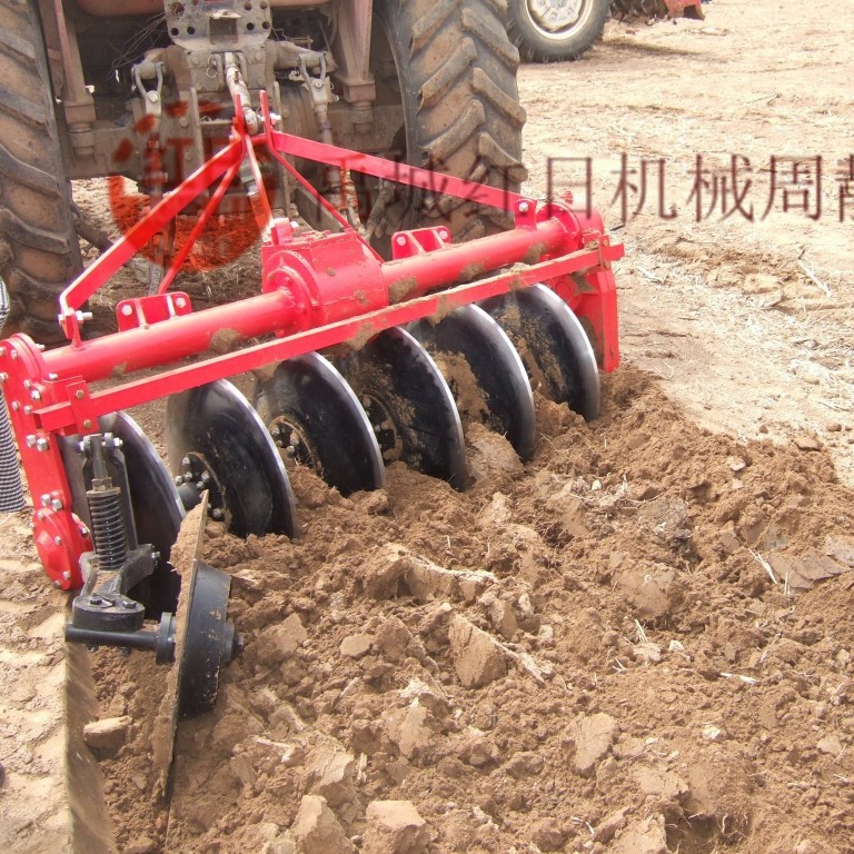5片农用圆盘犁  水田驱动圆盘犁  拖拉机悬挂耕整地圆盘犁