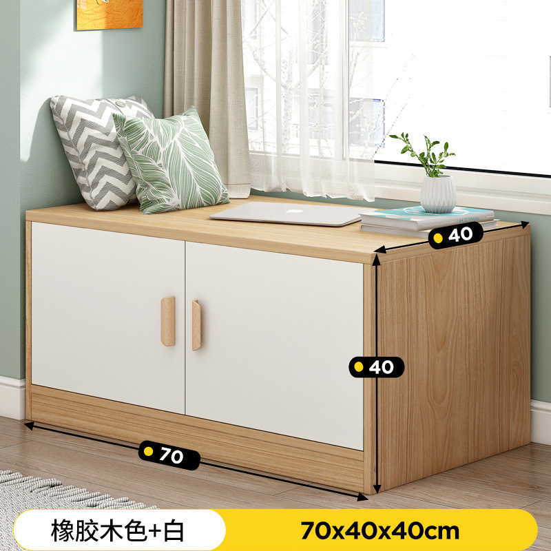 Armario de la ventana de la Bahía Gabinete de la ventana de pie gabinete de balcón del hogar gabinete del piso del dormitorio gabinete bajo armario del balcón de almacenamiento en el pecho de cajones