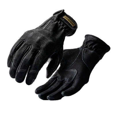 Motorcycle Safety Supplies: Goatskin Motorcycle Cycling Gloves