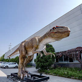 大型仿真异特龙景区展览公园博物科技馆户外园林恐龙电动机械设备