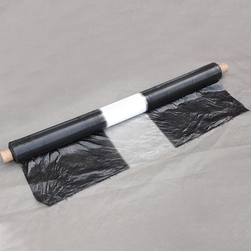 Película de plástico blanco y negro al por mayor de múltiples especificaciones película agrícola de tela de plástico película de polietileno película agrícola película de plástico transparente