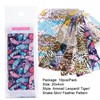 Cross -border new nails sticker ins 10 bags and animal pattern snake pattern leopard pattern transfer stickers nail