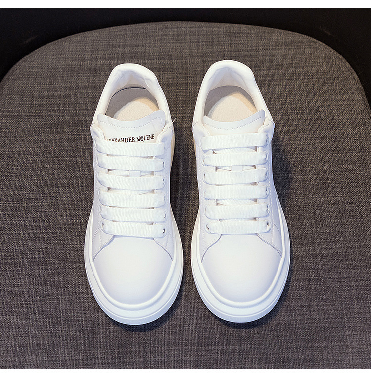 Giày sneaker nữ chunky đế dày phong cách McQueen mới xuân hè 2025, tăng chiều cao — 6706 tăng chiều cao [đuôi trắng], 6706 Tăng chiều cao của đuôi đen] chi tiết 8