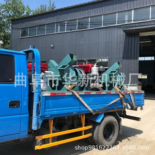 江西小型全自动木片机 盘式斜口木材削片机 园林树枝木材切片机