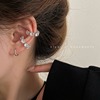 Sophisticated small fashionable ear clips, simple and elegant design, no pierced ears