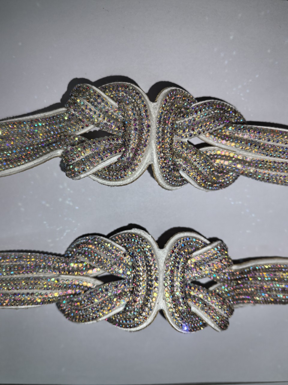 高端时尚女鞋新款香槟小钻鞋面水钻满钻鞋面源头工厂直供