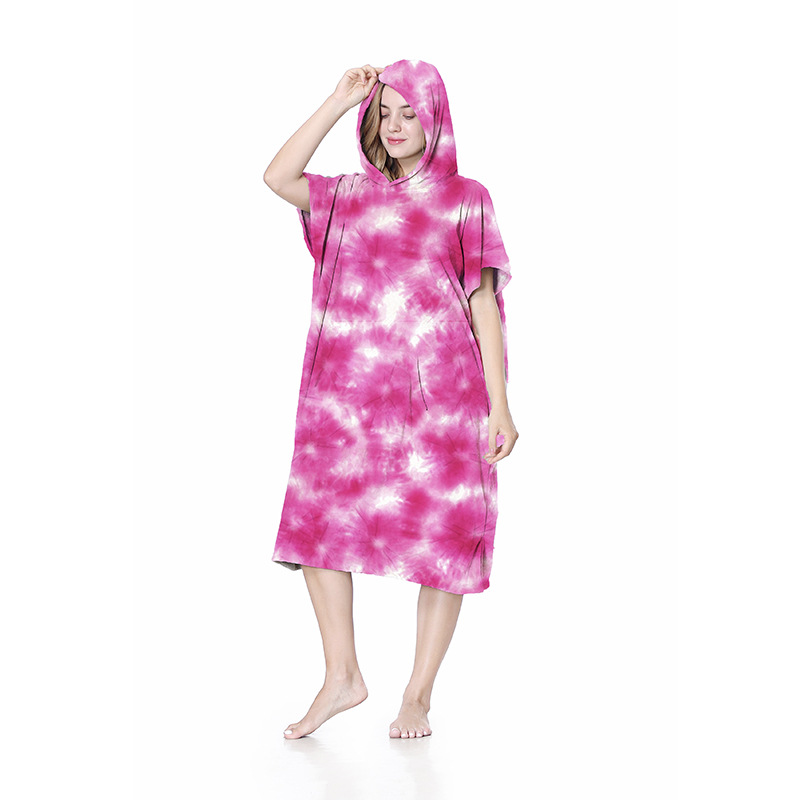 Amazon coral polar cambio de albornoz baño en casa túnica de aguas termales natación buceo surf manto toalla de baño con capucha