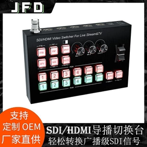 HD SDI/HDMI Руководство по переключению видео Таблица 4 в 2 выхода на весь путь тип C Собирает дисплей OSD 4 вход