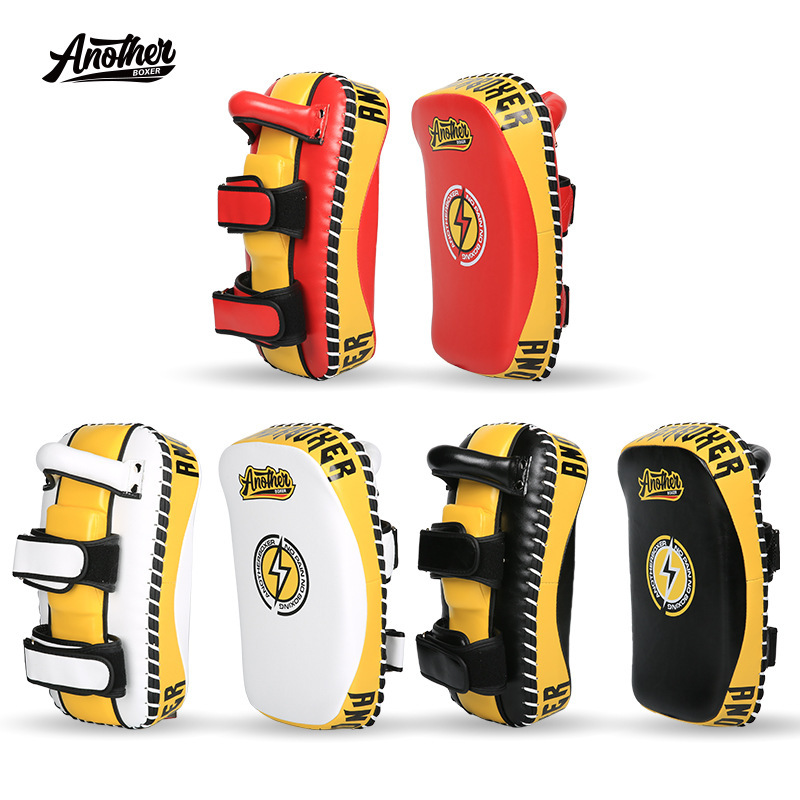 An Microfiber Leather Muay Thai Foot Target Curved Target Boxer Target Fighting Taekwondo Boxing Target Training Back Kick Target