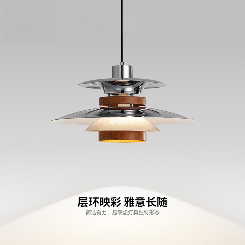 Bauhaus lámpara de restaurante medieval estilo industrial minimalista italiano moderno simple platillos voladores lámpara de escritorio