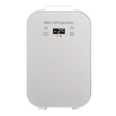 Tək Nüvəli Rəqəmsal Ekran 8L Avtomobil Ev İkili İstifadə Soyuducusu, Mini Soyuq və İsti