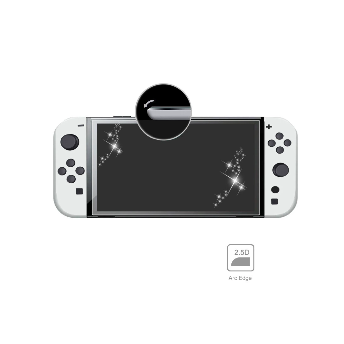 Защитная стеклянная пленка для Switch2 поколение хост tempered, защитное стекло для Switch2 игровой консоли, одна штука