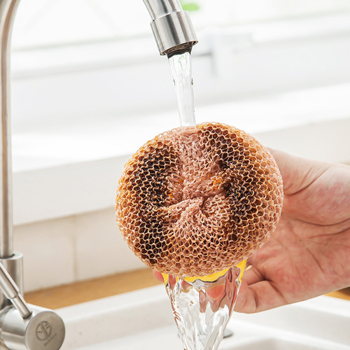 Cleaning brush, dishwashing brush, lazy pot washing brush, kitchen steel wool cleaning brush, no damage to the pot and pot brushing artifact