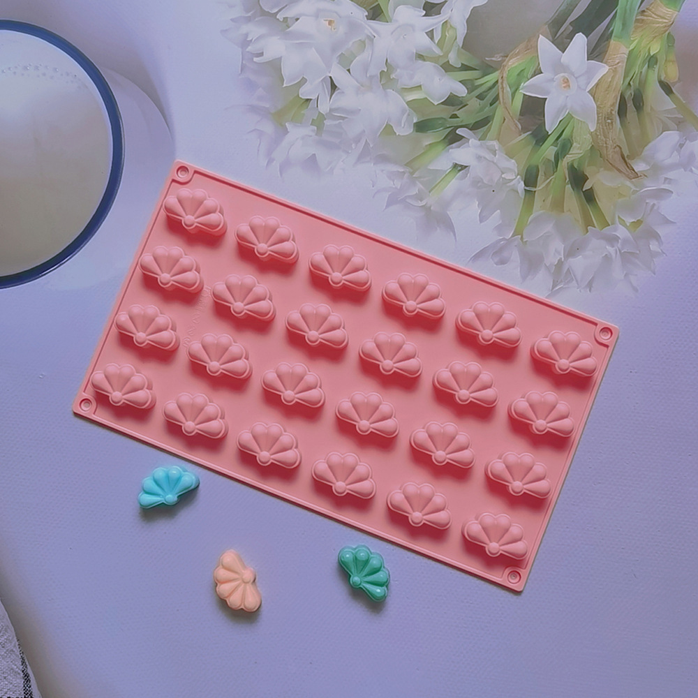 Silicone 24 litan Clover 137 chocolate molde de silicona molde de postre pastel decoración utensilios de cocina para hornear