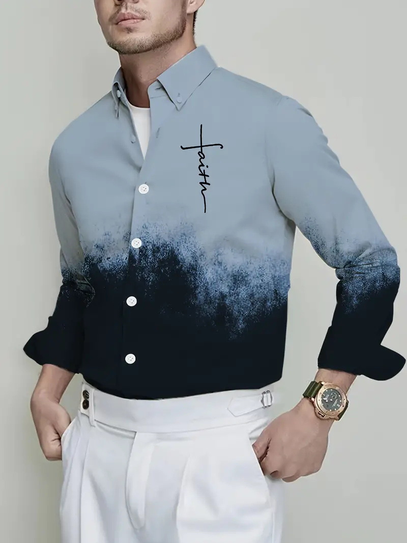 2025 nuevo estilo Amazon comercio exterior casual transfronterizo tendencia de moda salvaje camisa de manga larga de alta calidad MB12