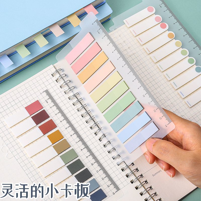 Etiquetas de pastillas, pegatinas, notas creativas, instrucciones, etiquetas, pegatinas de notas, pegatinas de índice de papel de marcadores para estudiantes