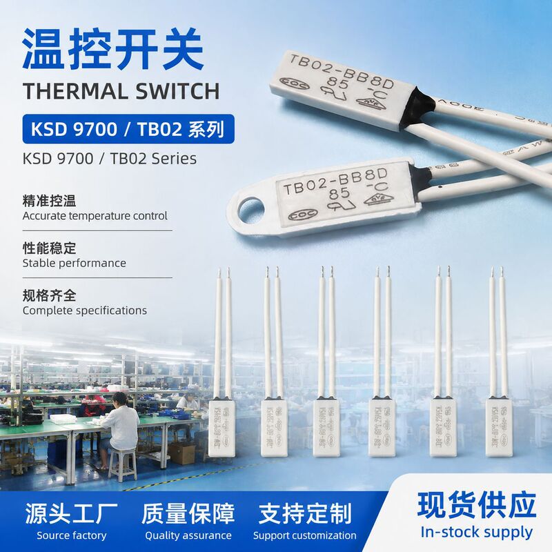 Temperature Control Switch KSD9700 Thermal Protector TB02-BB5DCQ05-BB5d Various Sizes Temperature Temperature Control Switch KSD9700 Thermal Protector TB02-BB5DCQ05-BB5d Various Sizes Temperature