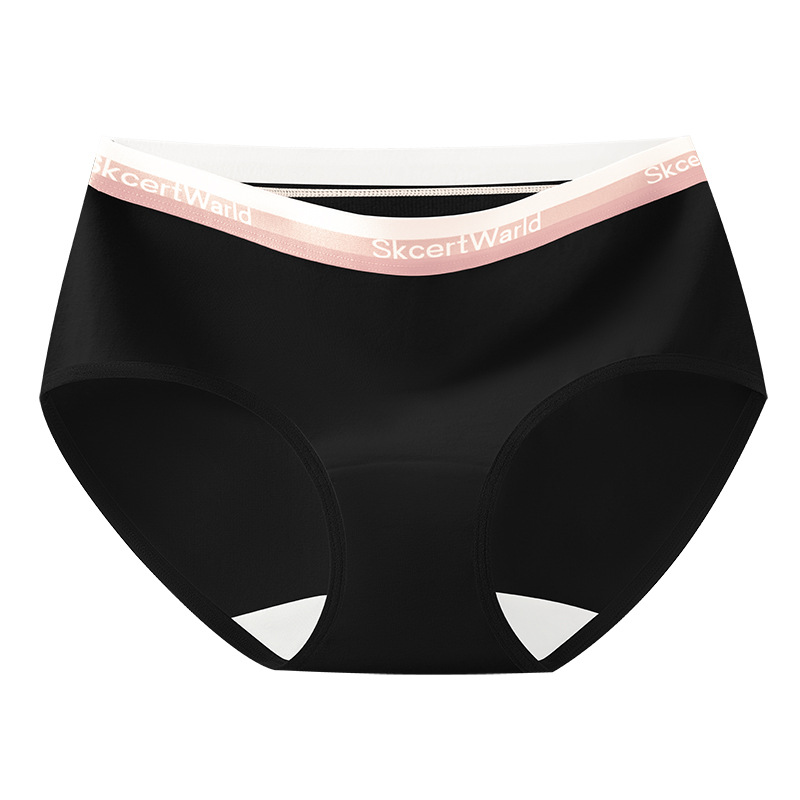 Ropa interior deportiva mujer sexy y cómoda entrepierna de algodón transpirable entrepierna antibacteriana estilo americano sin costuras calzoncillos de mujer