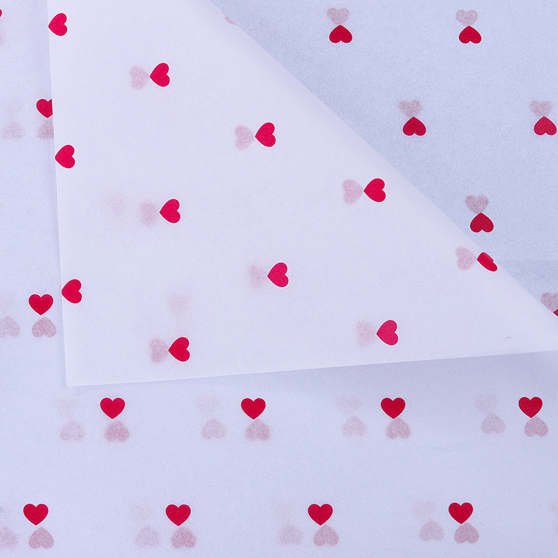 Korean Heart Printting Wrapping Sydney Paper display picture 3