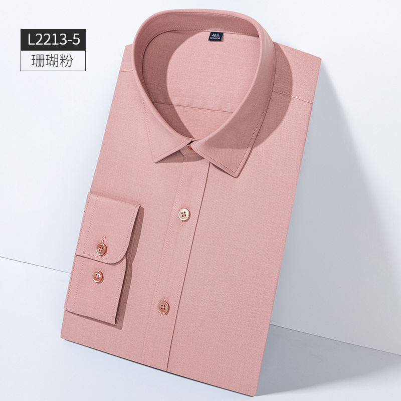 Camisas de seda de morera para hombres sin quemar herramientas de ocio de negocios camisas profesionales para hombres cuatro estaciones de viaje transpirables mangas largas