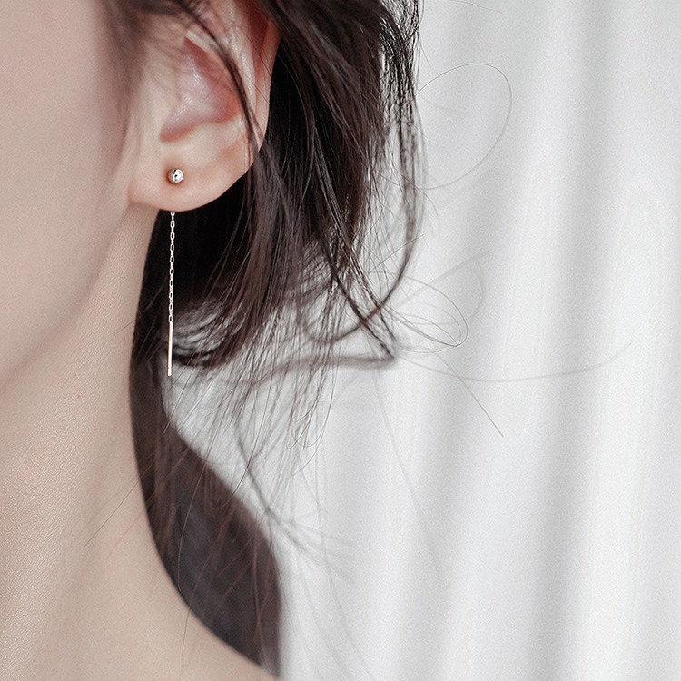 [Muxi] Ear Wire Feminine Ear Wire 2022 New Trendy Earrings Women's Ear Wire Short Design Small Earrings