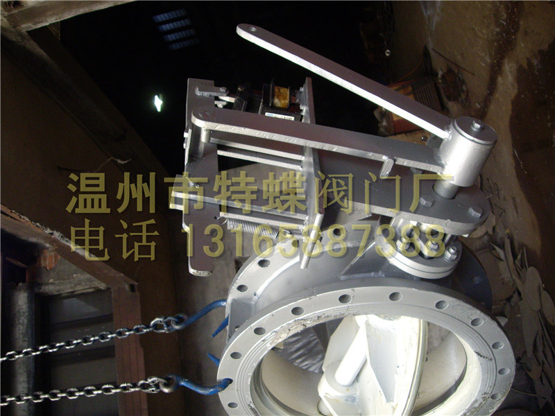 D347H-0.5-1.0-2.5二次偏心蝶阀默认项爱凯斯垂直板式执行器直通