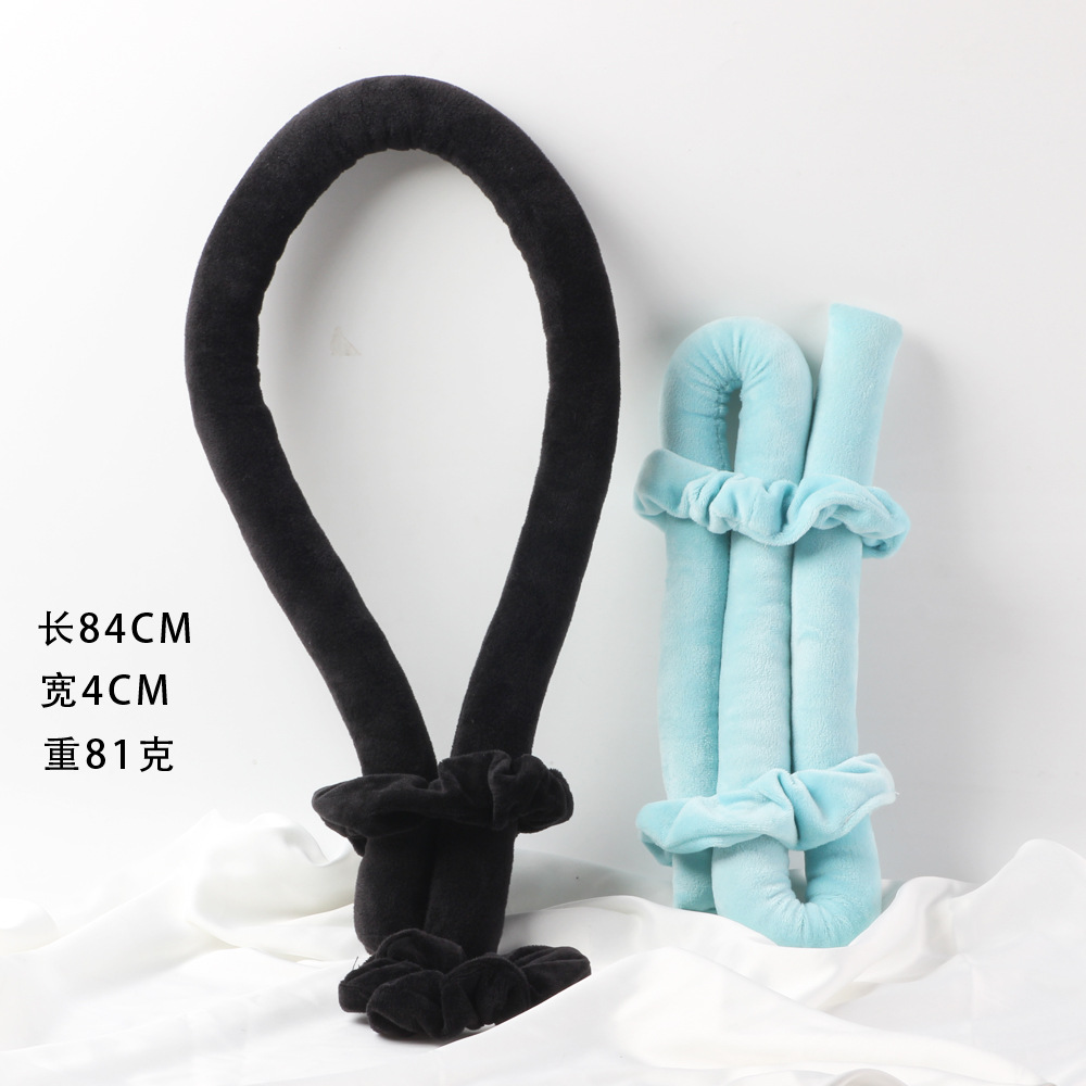 Rizador de satén para dormir, ondas grandes sin dañar el cabello, herramienta perezosa