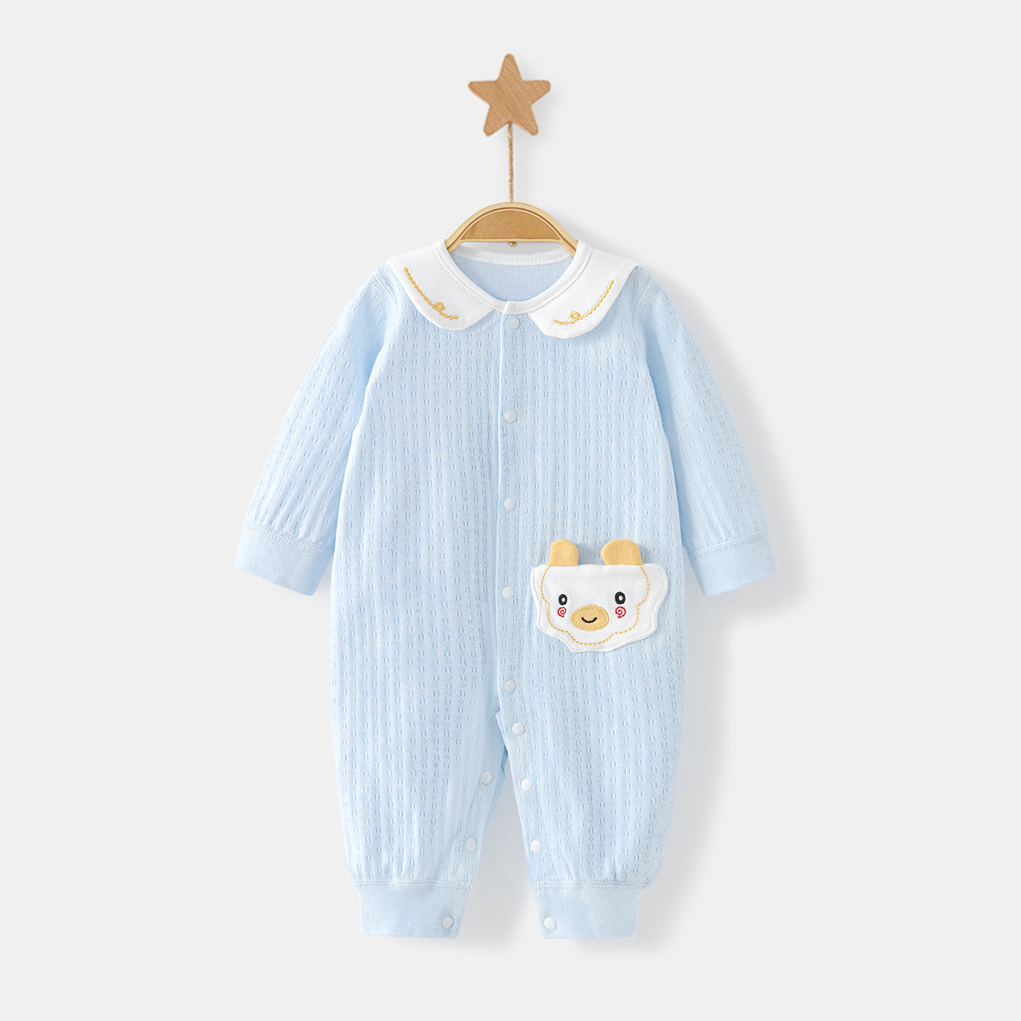Primavera y otoño, camiseta infantil, delgada para hombres y mujeres, ropa de recién nacidos, ropa de algodón para bebés, ropa de otoño