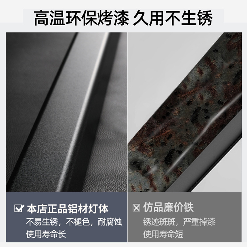 Lámpara de Techo para Restaurante, Estilo Nórdico Minimalista, Tira Larga, Iluminación para Comedor, Barra, Mesa, Fábrica Zhongshan, Espectro Completo