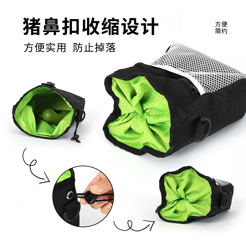 Venta caliente transfronteriza bolsa de snack para mascotas entrenamiento bolsa de cintura multifuncional bolsa de snack para perros bolsa de entrenamiento para mascotas suministros al por mayor