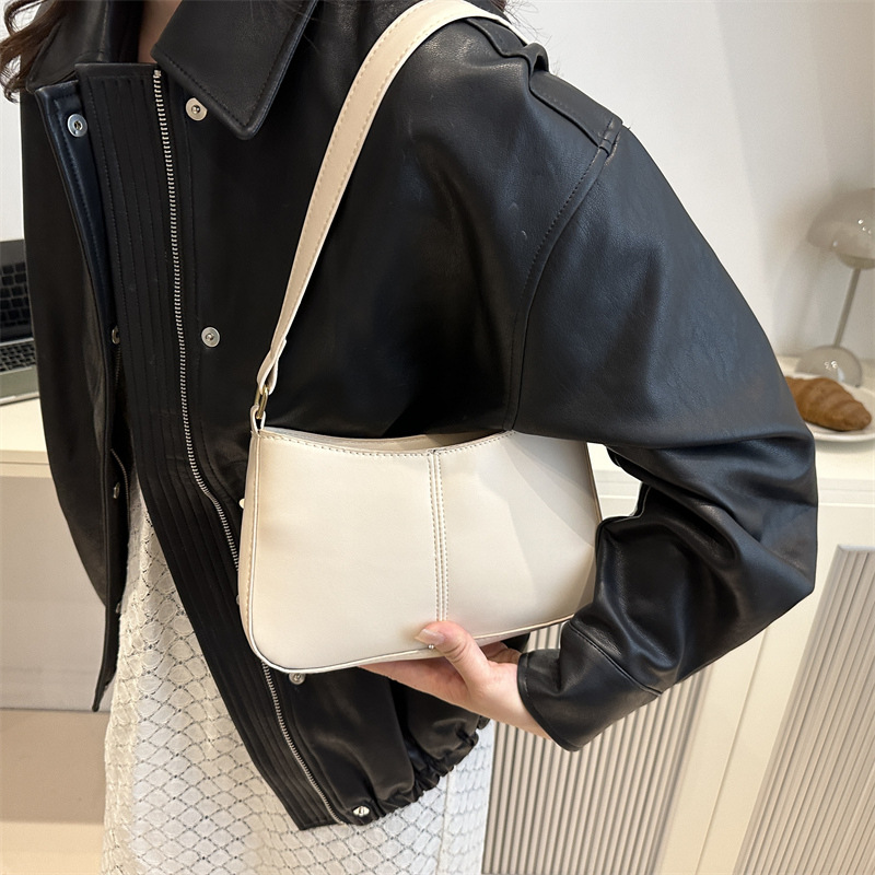 Alta textura retro bolso público pequeño 2024 otoño invierno nuevo bolso de mujer popular explosión bolso de hombro de brazo bolso de mano