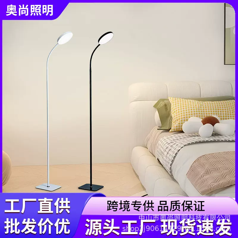 跨境创现代意简约客厅书房卧室LED护眼落地灯钢琴补光学习护眼灯