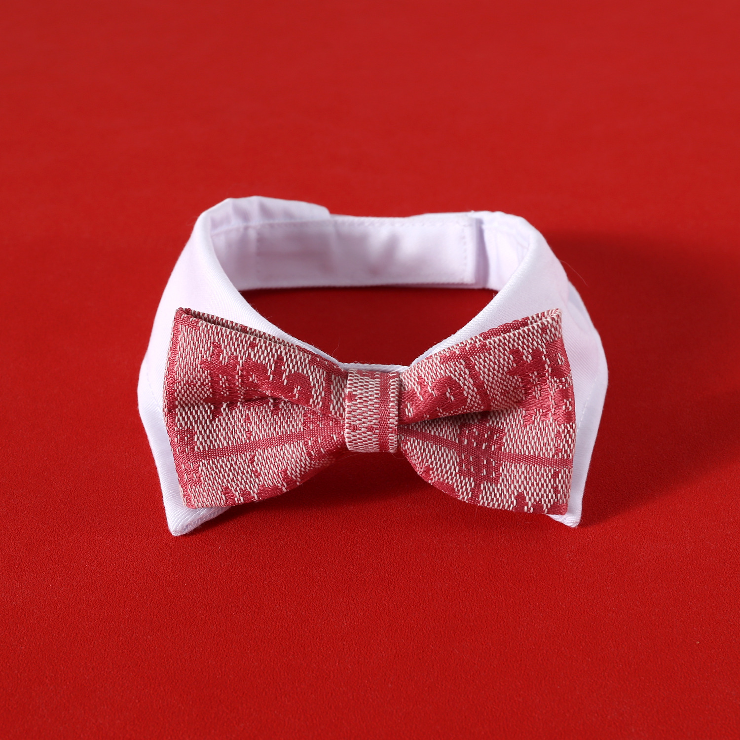 Mascotas de estilo chino, cuello de boda, cuello de arco, cuello de arco, perros, gatos, perros