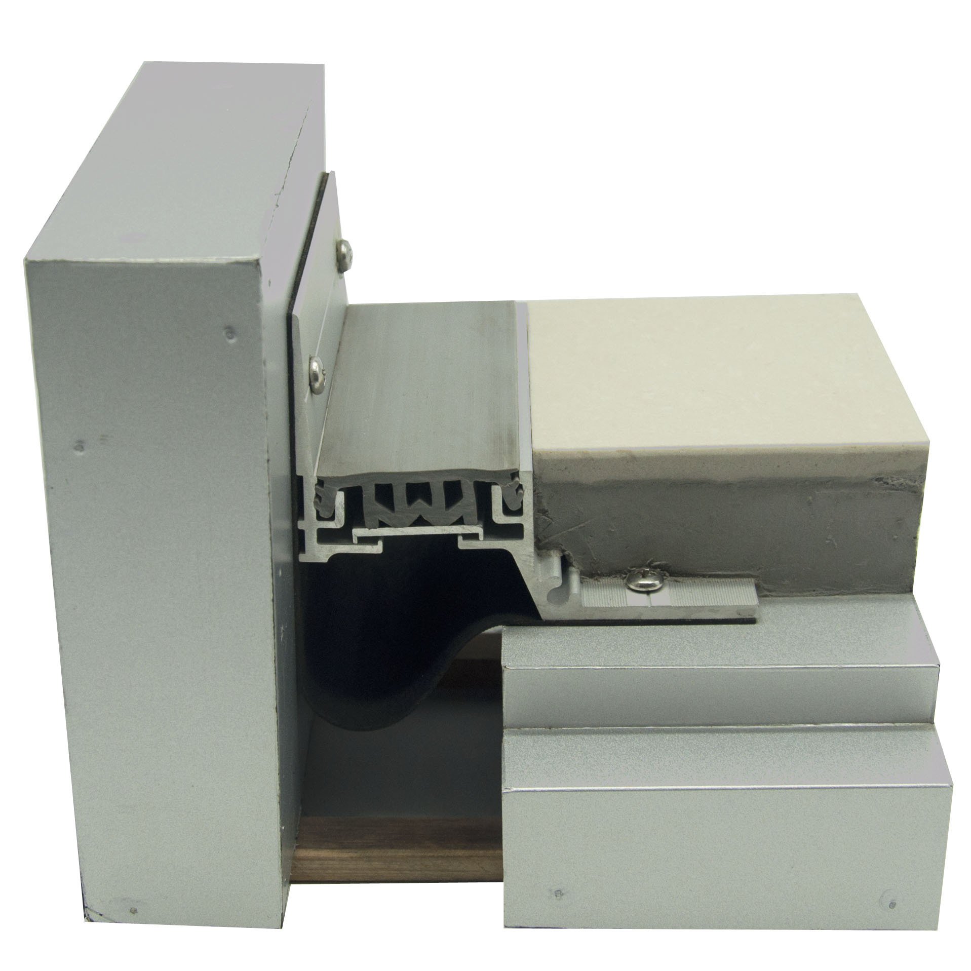 江苏变形缝厂家楼地面橡胶变形缝直角型floor to wall现货速发