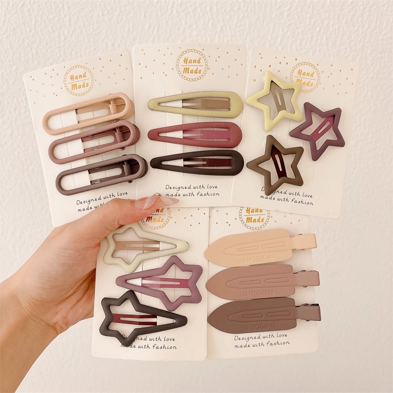 Meilad clip para el cabello para mujeres 2025 nuevo red lateral bang clip para el cabello frente clip para el cabello BB clip para el cabello