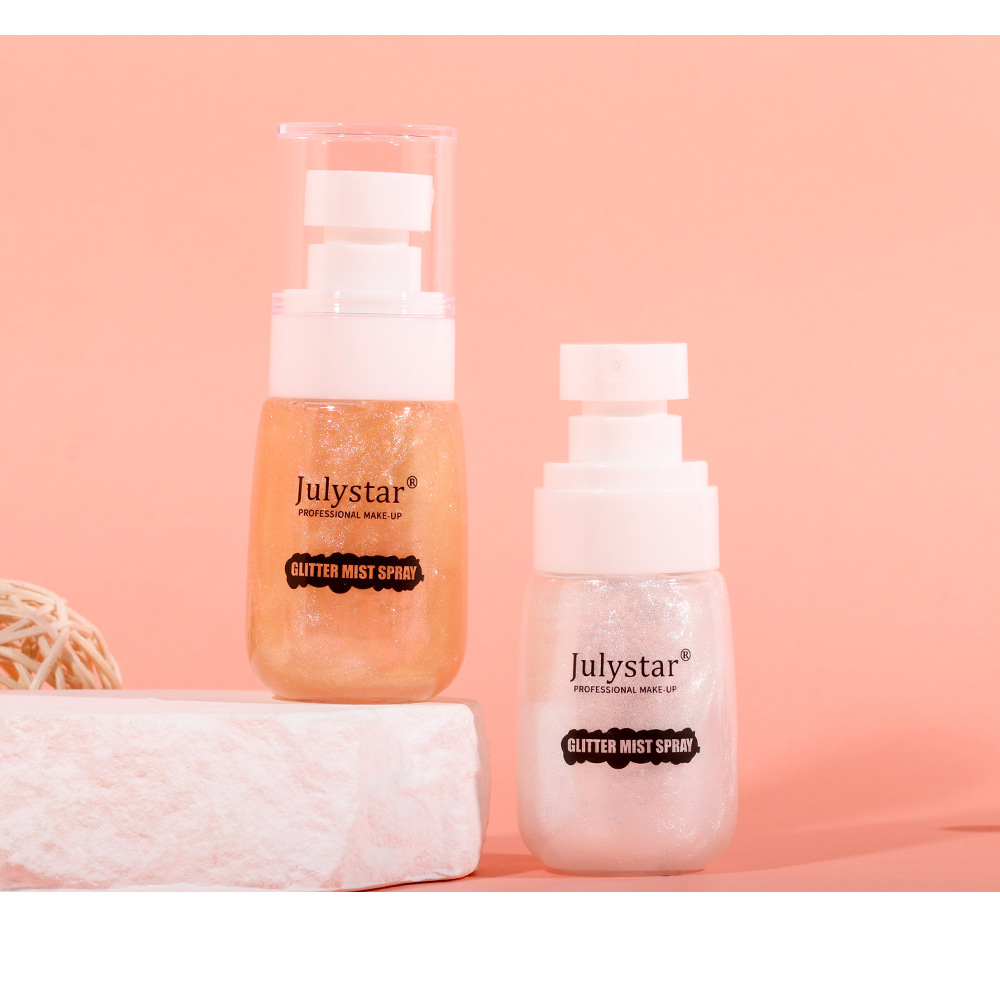 Wholesale of cross-border makeup facial contouring, brightening and highlighter, long-lasting waterproof and sweat-proof, natural body highlighter spray undefined