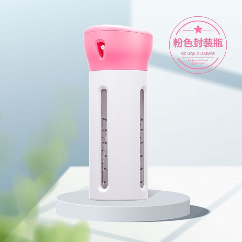 Botella de viaje 4 - en - 1 lavado paquete de gran calibre cosmético portátil champú de baño botella vacía envío gratuito