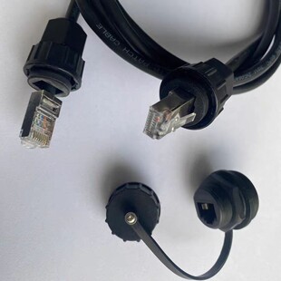 �F؛����RJ45���D���^��ˮ�ȼ�IP67��5��6��I�����ܴ����B�Ӿ�