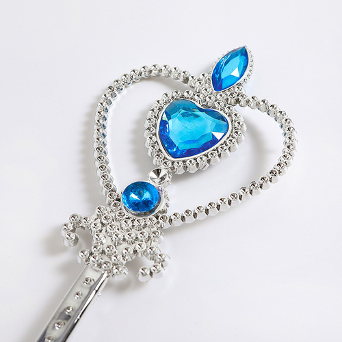 Factory Children's Frozen Crown Magic Wand Set Elsa Princess Girl Hairband Accessory Girls' Accessories