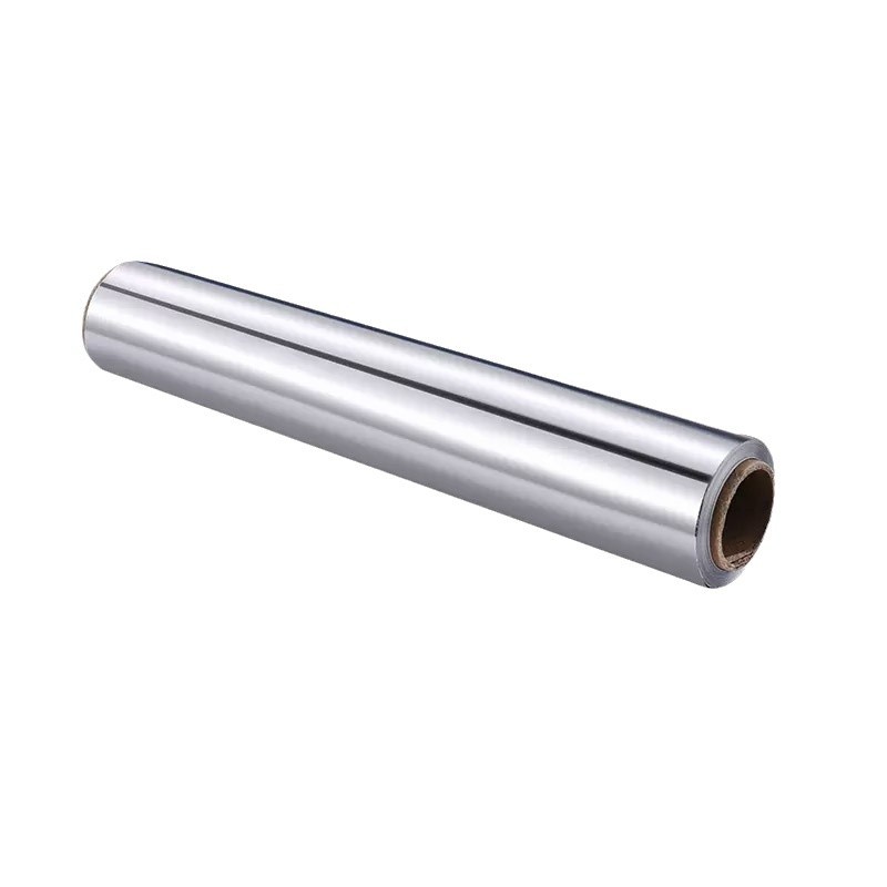 Hoja de papel de aluminio de papel de aluminio de gran rollo para hornear papel de parrilla de papel de aluminio desechable espesar horno papel de aluminio al por mayor