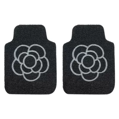 Universal Foot Pad: Camellia silk ring Universal single - black-camellia-2-in-the-front-row