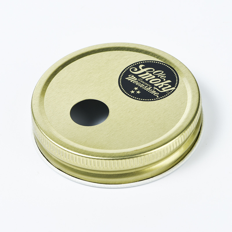Fuente de la fábrica 70 metal hojalata flanger CUBIERTA Cubierta de curling cubierta roscada, cubierta de masón, tapa de botella de hierro tapa de perforación