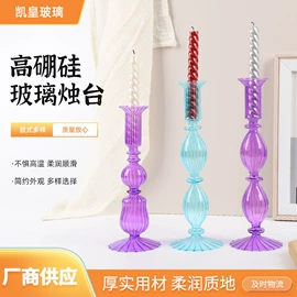 蜡烛器皿;玻璃工艺品