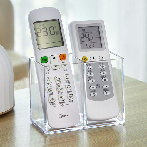 Pen holder student desktop transparent acrylic stationery color lead marker pen makeup brush bucket multi-functional storage for children