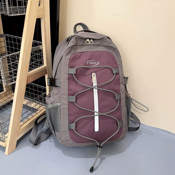 Design-Inspired Large-Capacity Travel Backpack for Men and Women, Outdoor Mountaineering, Fitness, Multi-Functional Cycling Backpack, Student School Bag
