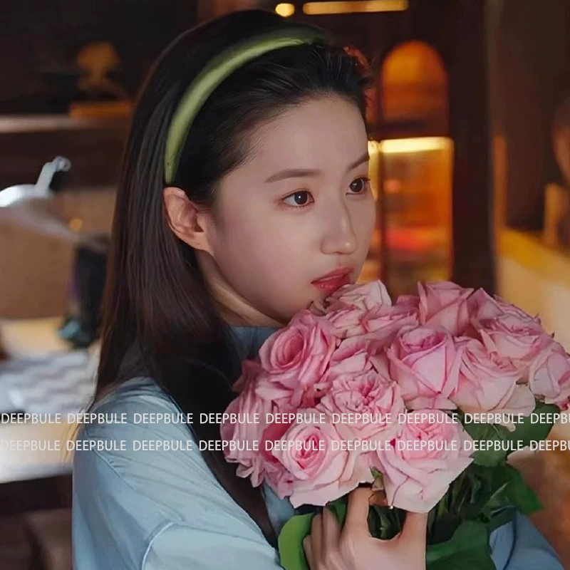 Перемещайтесь в ветреное место головной убор Liu Yifei Xu Hongdou того же стиля, чтобы увеличить высоту черепной повязки, головной убор на лето в стиле леса, аксессуары для волос